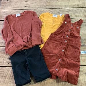 Lot of girls fall clothes